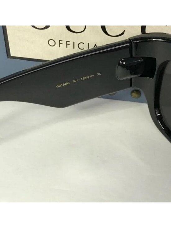New 100% Authentic Gucci Grey Square Ladies Sunglasses GG1545S 001 main image 9